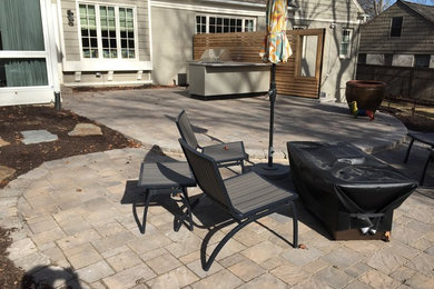 Example of a trendy patio design in Kansas City
