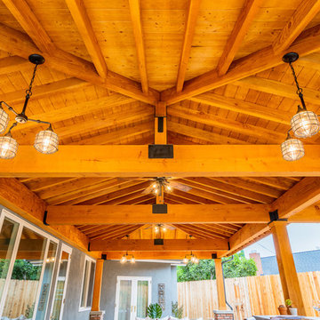 Backyard Oasis with Outdoor Kitchen and Entertaining Area