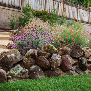 Backyard Patio, Landscaping & Retaining Walls