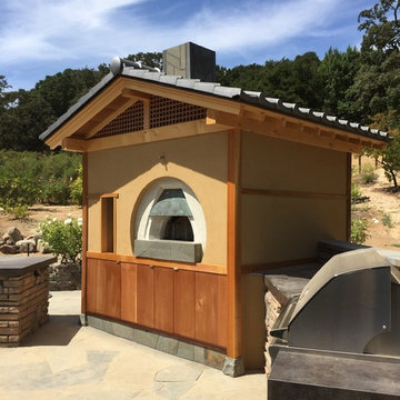 Backyard Pizza Oven in Northern California