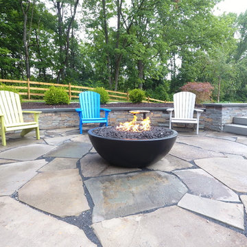 Backyard Retreat with Fire Pit