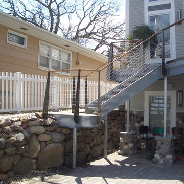 Backyard Steel Deck