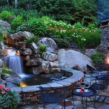 Backyard Waterfall