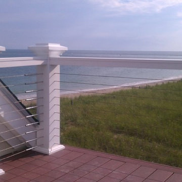 Balcony Railings With Stainless Steel Cable Rail