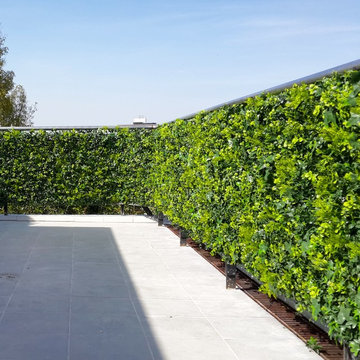 Balcony, Terrace | Outdoor Dining | Privacy Fence Artificial Hedge Panels
