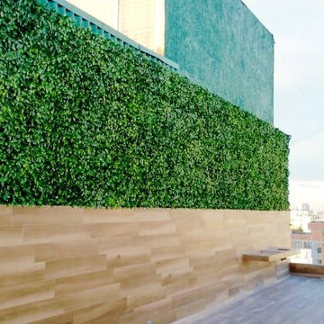 Balcony, Terrace Privacy Fence | Artificial Hedge Panels