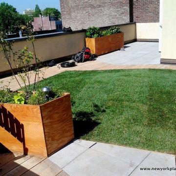 Beautiful Green Roof Top Garden design with NYPLANTINGS