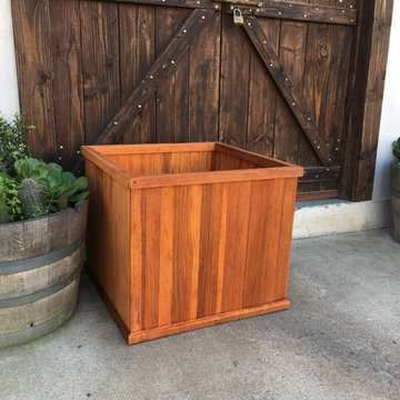 Best Redwood Solid Planter Boxes