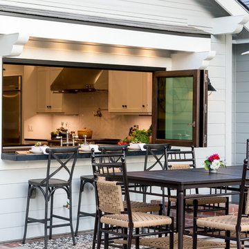 Bi-Fold Kitchen Passthrough Window