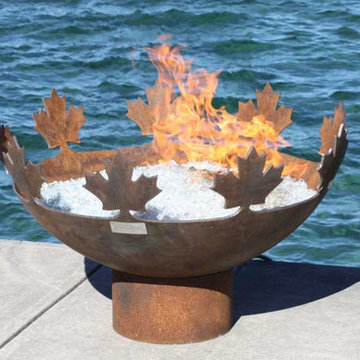Big Bowl O' Canada Sculptural Firebowl