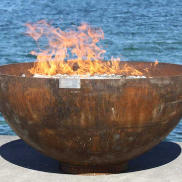 Big Bowl O' Zen 37 Inch Sculptural Firebowl
