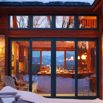 Blue Ridge Mountain Home / South Terrace
