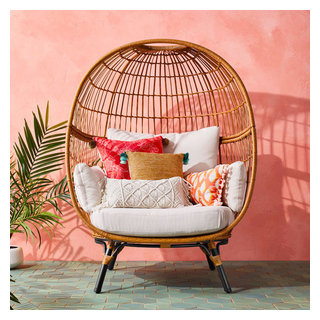 Bohemian Outdoor Chair Pillow Collection Opalhouse Modern Patio Minneapolis by Target Home Houzz
