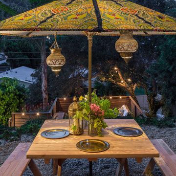 Boho treetop house