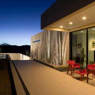 Patio - modern patio idea in Phoenix with no cover