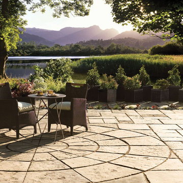 Bradstone by Nicolock Patio Pack and Circle Patio Pack