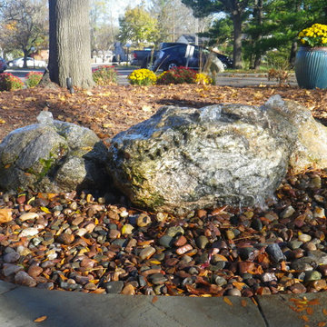 Bubbling Boulder Fountains - Ann Arbor, Michigan