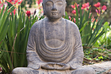 Buddha's in the garden.