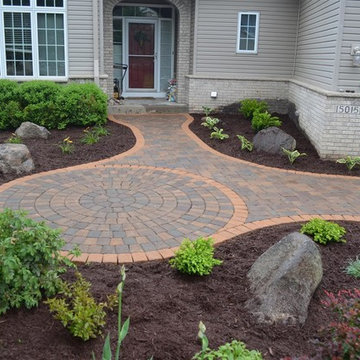 Burnsville Front Entry Patio