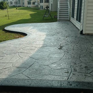 C-Stamped Concrete Patio