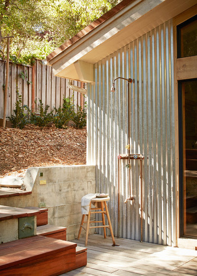 Rustic Patio by Staprans Design