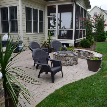 Cary outdoor living room