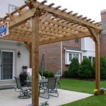 Cedar Pergola in League City, TX