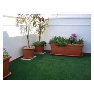 cesped artificial terrazas - Contemporáneo - Patio - Otras zonas - de  ALLGrass Solutions | Houzz