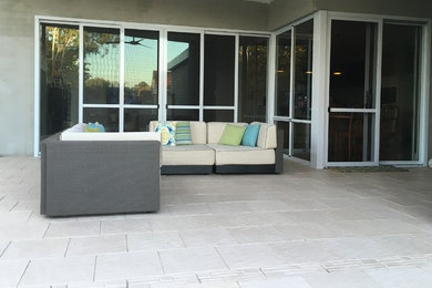 Foto di un patio o portico minimal di medie dimensioni