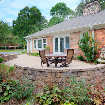 Charlotte Paver Patio and Fire Pit