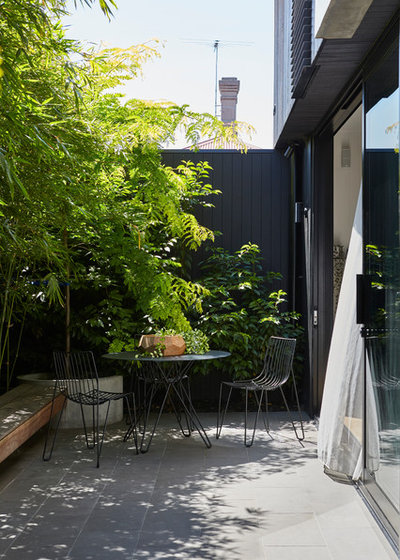 Contemporary Patio by Peachy Green Garden Architects