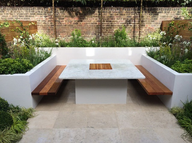 Contemporary Patio by Tom Howard Garden Design and Landscaping