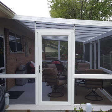 Cincinnati, OH, Lumon Patio Cover Project -- how light changes everything!