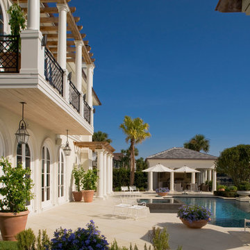 Classically inspired Seaside Estate