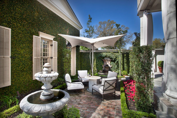 Traditional Patio by TY LARKINS INTERIORS