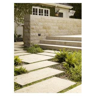 Coeur d' Alene Limestone - Modern - Patio - Houston - by Maiden Stone ...