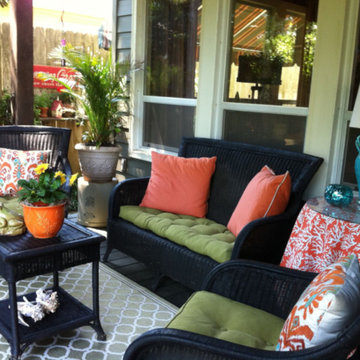 Color Is Nothing To Be Scared Of - Summer Patio Design