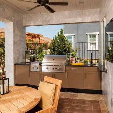 Compact Danver Stainless Outdoor Kitchen