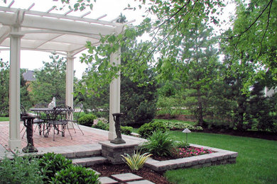 Example of a patio design in Chicago