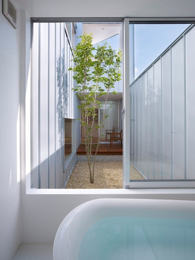Moderne Terrasse et Patio by Tomohiro Hata Architects & Associates