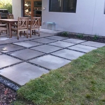 Concrete deck install