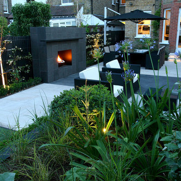 Contemporary Family Garden in Barnes, London