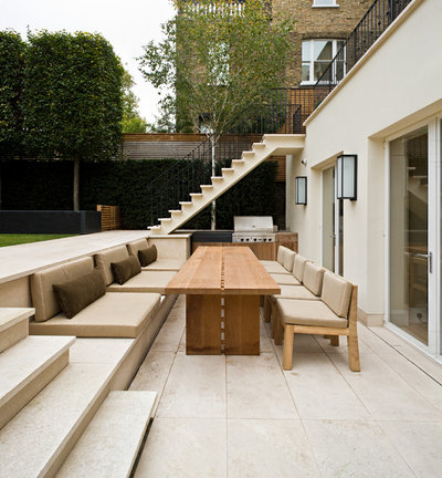 Contemporary Patio by Mitchell Berry Architects