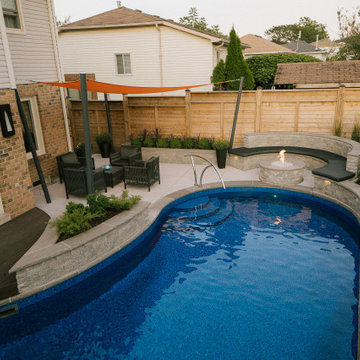 Contemporary Pool Project in Grimsby
