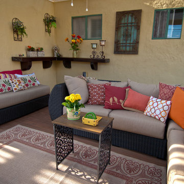 Comfortable Outdoor Lounge Area