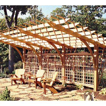 Contemporary/Transitional Pergolas
