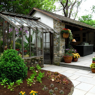 Idee per un patio o portico country