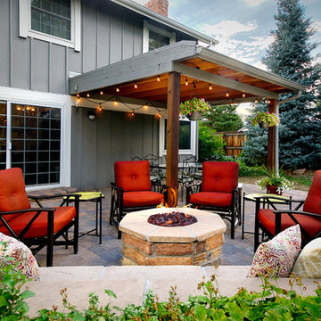 Cool Patio with Roof Cover
