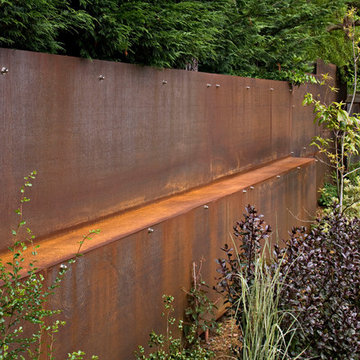 Corten Steel Fence