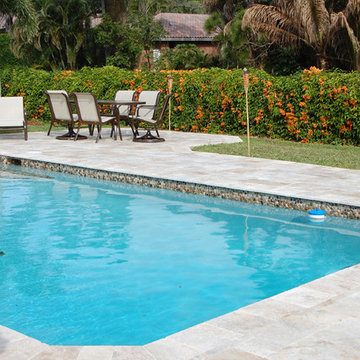 Country Classic Travertine Pavers - Pool Tiles